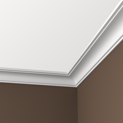 Потолочный плинтус под покраску Европласт 1.50.106 2000×90×71