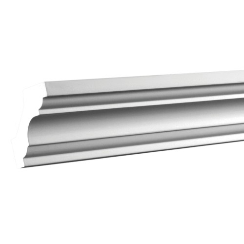 Потолочный плинтус под покраску Европласт 1.50.115 2000×46×49