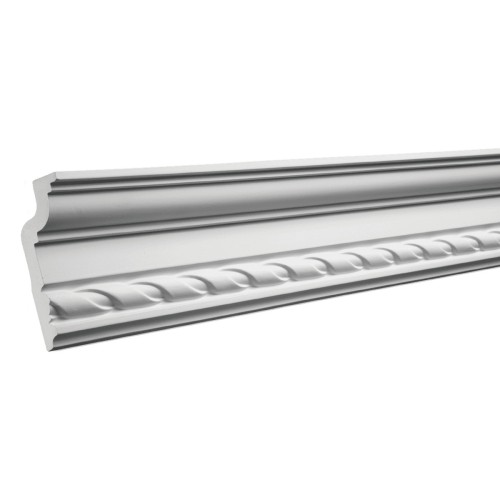 Потолочный плинтус под покраску Европласт 1.50.119 2000×56×113