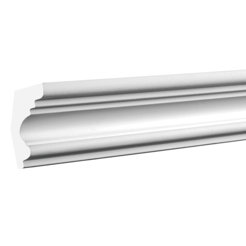 Потолочный плинтус под покраску Европласт 1.50.122 2000×40×50