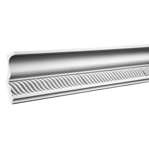 Потолочный плинтус под покраску Европласт 1.50.127 2000×46×89