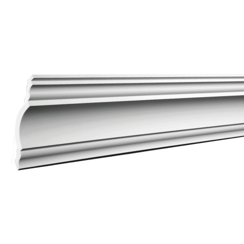 Потолочный плинтус под покраску Европласт 1.50.148 2000×120×117