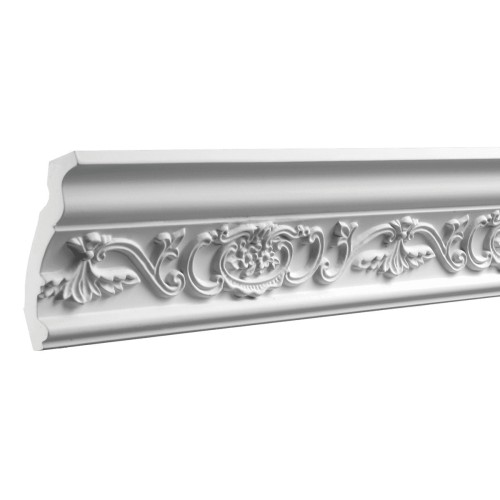 Потолочный плинтус под покраску Европласт 1.50.162 2000×60×85