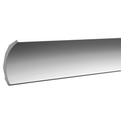 Потолочный плинтус под покраску Европласт 1.50.165 2000×80×82