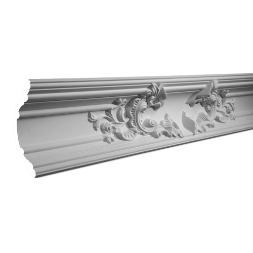 Потолочный плинтус под покраску Европласт 1.50.167 2000×121×119
