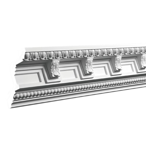 Потолочный плинтус под покраску Европласт 1.50.169 2000×96×99