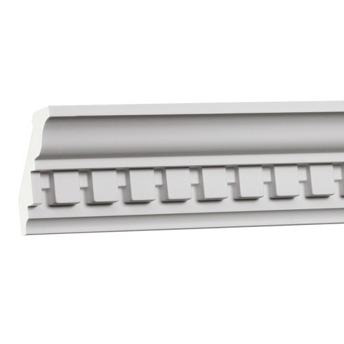 Потолочный плинтус под покраску Европласт 1.50.196 2000×53×70