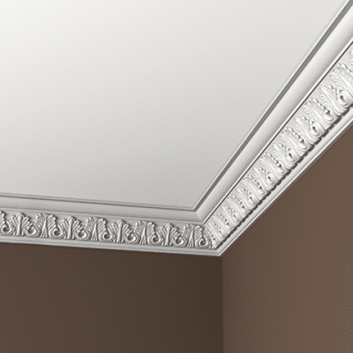 Потолочный плинтус под покраску Европласт 1.50.198 2000×92×87