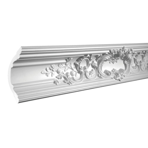 Потолочный плинтус под покраску Европласт 1.50.252 2000×121×119