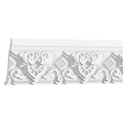 Потолочный плинтус под покраску Европласт 1.50.503 2000×79×139