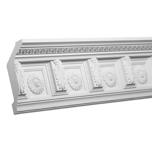 Потолочный плинтус под покраску Европласт 1.50.281 2000×112×204