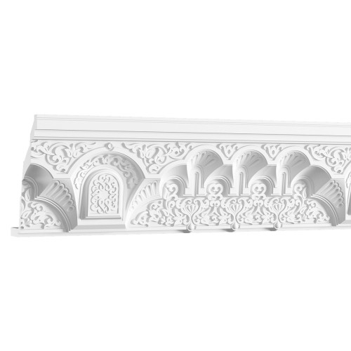 Потолочный плинтус под покраску Европласт 1.50.524 2000×205×277