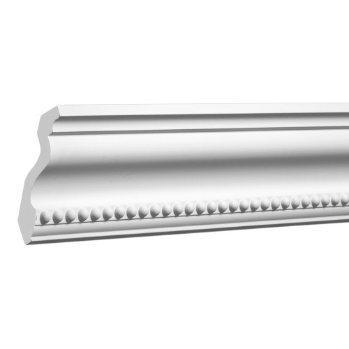 Потолочный плинтус под покраску Европласт 1.50.216 с подсветкой 2000×67×75