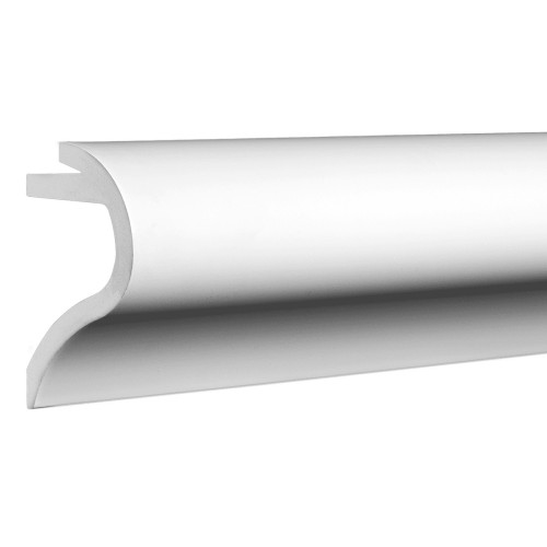 Потолочный плинтус под покраску Европласт 1.50.228 с подсветкой 2000×80×140