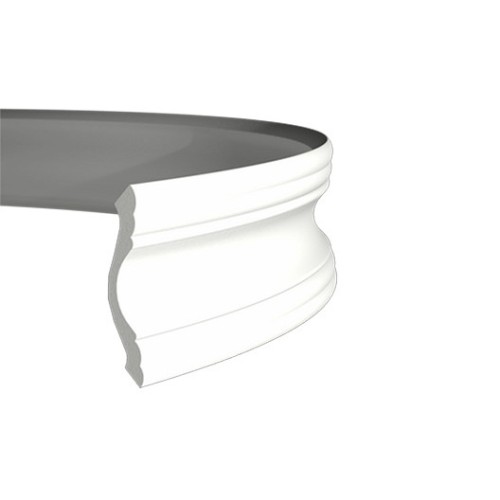 Потолочный плинтус под покраску гибкий Европласт 1.50.102 2000×76×69 Потолочный плинтус под покраску гибкий Европласт 1.50.102 2000×76×69