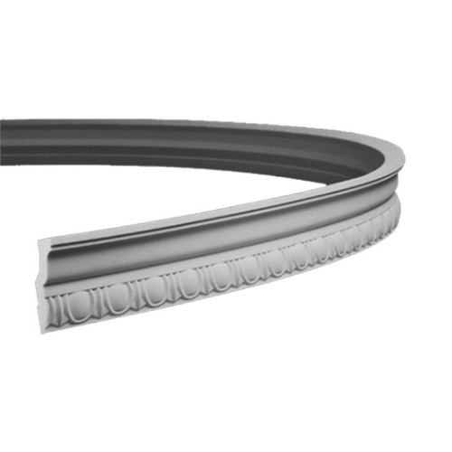 Потолочный плинтус под покраску гибкий Европласт 1.50.112 2000×39×74