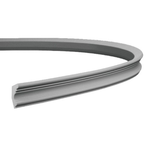 Потолочный плинтус под покраску гибкий Европласт 1.50.122 2000×40×50