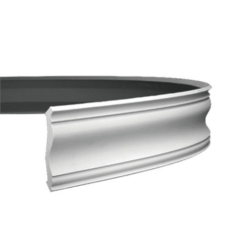 Потолочный плинтус под покраску гибкий Европласт 1.50.133 2000×115×120