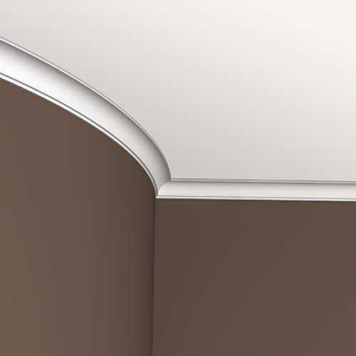 Потолочный плинтус под покраску гибкий Европласт 1.50.157 2000×31×33 Потолочный плинтус под покраску гибкий Европласт 1.50.157 2000×31×33
