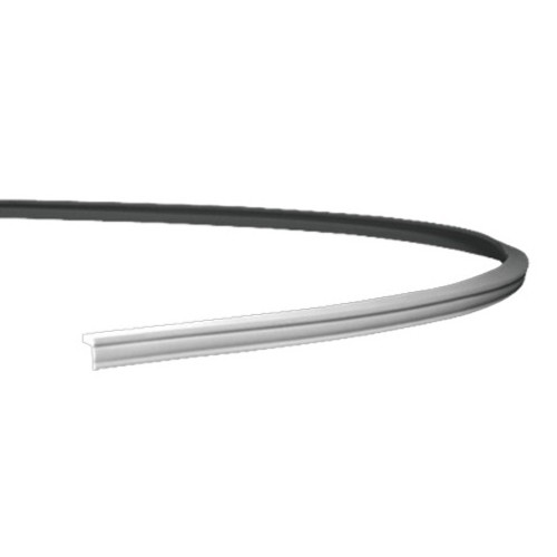 Потолочный плинтус под покраску гибкий Европласт 1.50.258 2000×25×27