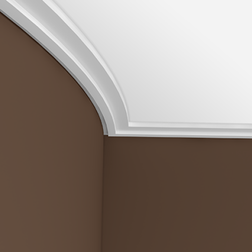 Потолочный плинтус под покраску гибкий Европласт 1.50.298 2000×40×13