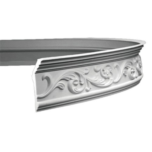 Потолочный плинтус под покраску гибкий Европласт 1.50.163 2000×65×151 Потолочный плинтус под покраску гибкий Европласт 1.50.163 2000×65×151