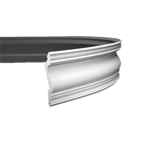 Потолочный плинтус под покраску гибкий Европласт 1.50.134 2000×193×150