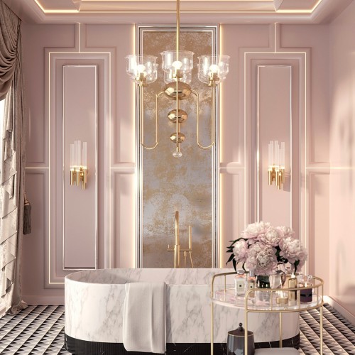 Молдинг под покраску Европласт 6.51.710 с подсветкой 2000×57×33