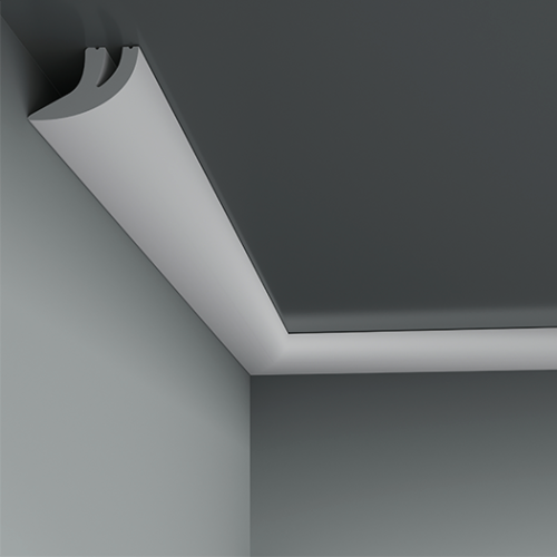 Молдинг под покраску Европласт 6.51.710 с подсветкой 2000×57×33