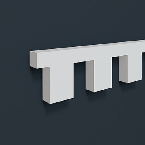 Молдинг под покраску Европласт 1.51.804 2000×70×20