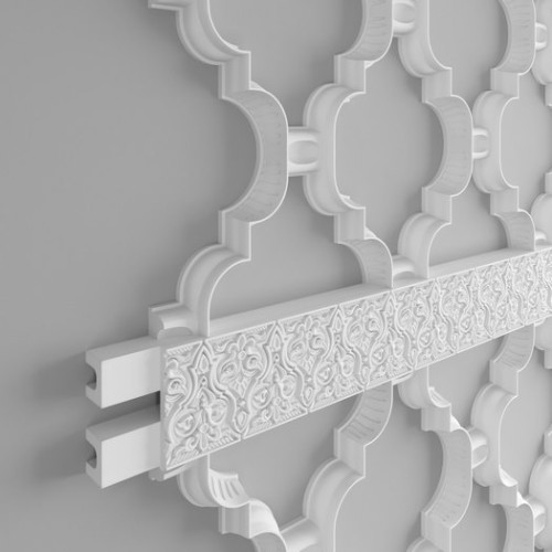 Молдинг под покраску Европласт 1.51.501 2000×161×17