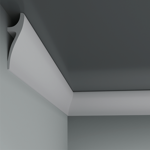 Молдинг под покраску Европласт 1.51.711 с подсветкой 2000×175×55