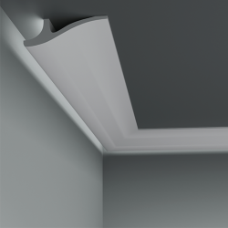 Молдинг под покраску Европласт 1.51.711 с подсветкой 2000×175×55