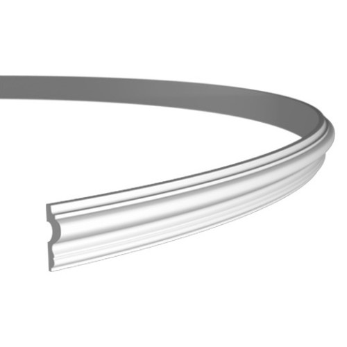 Молдинг под покраску гибкий Европласт 1.51.301 2000×42×16