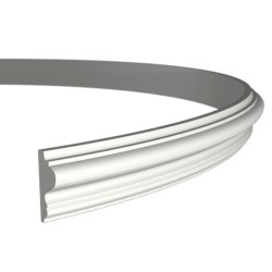 Молдинг под покраску гибкий Европласт 1.51.302 2000×60×25