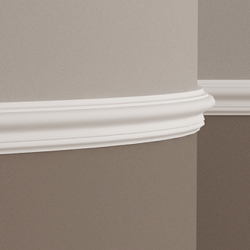 Молдинг под покраску гибкий Европласт 1.51.302 2000×60×25