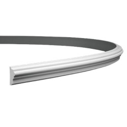 Молдинг под покраску гибкий Европласт 1.51.304 2000×51×24