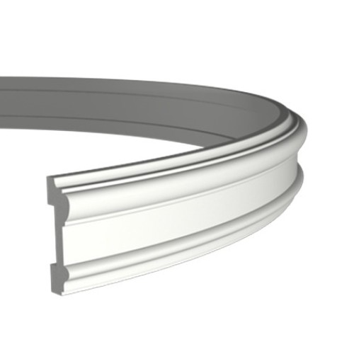 Молдинг под покраску гибкий Европласт 1.51.307 2000×95×25