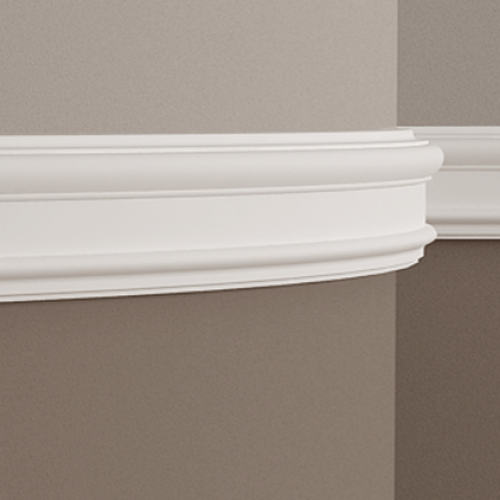 Молдинг под покраску гибкий Европласт 1.51.307 2000×95×25