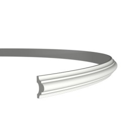 Молдинг под покраску гибкий Европласт 1.51.308 2000×41×20