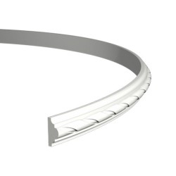 Молдинг под покраску гибкий Европласт 1.51.312 2000×40×18