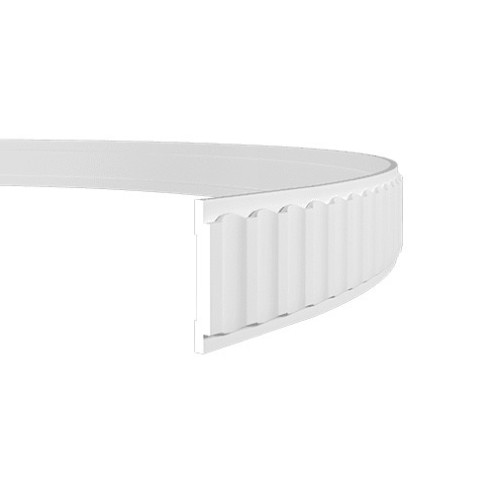 Молдинг под покраску гибкий Европласт 1.51.338 2000×40×9