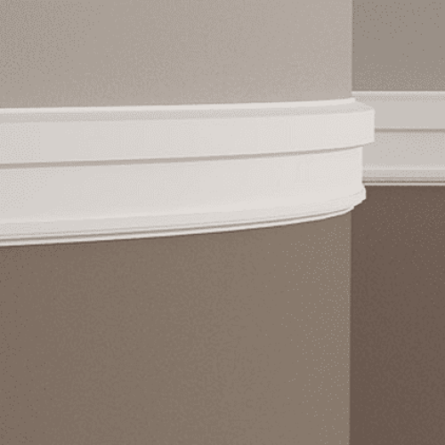 Молдинг под покраску гибкий Европласт 1.51.344 2000×91×18