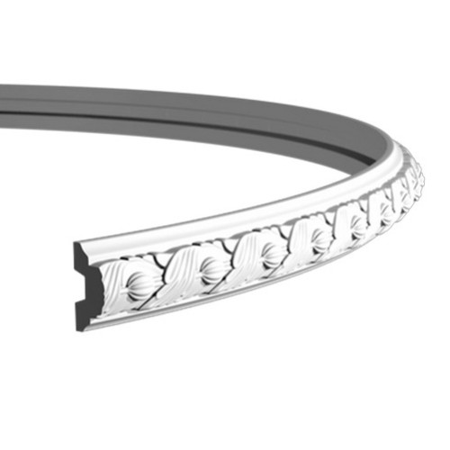 Молдинг под покраску гибкий Европласт 1.51.348 2000×49×25