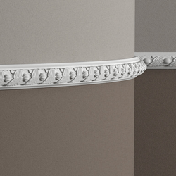 Молдинг под покраску гибкий Европласт 1.51.348 2000×49×25