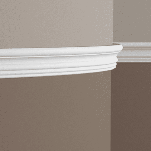 Молдинг под покраску гибкий Европласт 1.51.354 2000×68×26