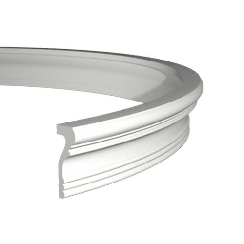 Молдинг под покраску гибкий Европласт 1.51.355 2000×102×38