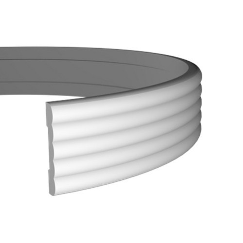 Молдинг под покраску гибкий Европласт 1.51.356 2000×47×9