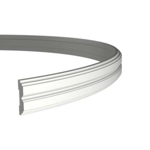 Молдинг под покраску гибкий Европласт 1.51.357 2000×48×12