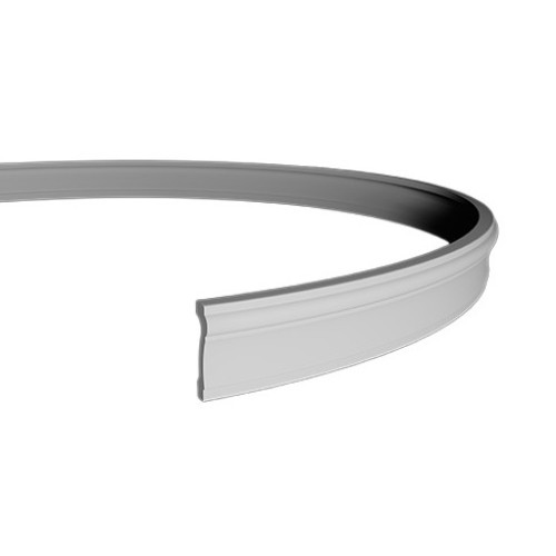 Молдинг под покраску гибкий Европласт 1.51.383 2000×75×23